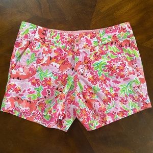 Lilly Pulitzer Tiger Print Shorts